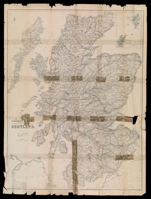 Tourist's Map of Scotland