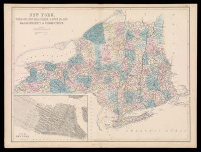 New York, Vermont, New Hampshire, Rhode Island, Massachusetts & Connecticut.