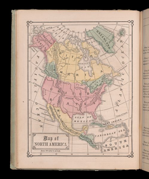 Map of North America