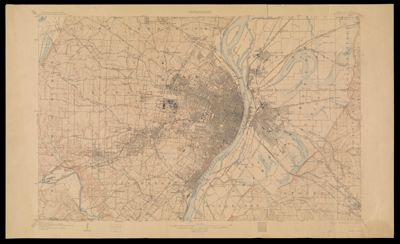 Missouri-Illinois, Saint Louis quadrangle / U.S. Geological Survey ; H.M. Wilson, geographer ; Chas. E. Cooke, topographer in charge ; topography by Chas. E. Cooke, Wm. O. Tufts, Gilbert Young, and City of St. Louis ; control by U.S.C. and G.S. and Geo. T. Hawkins