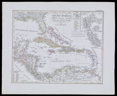 West-Indien mit Florida, d. Landenge v. Panama u.s.w. centw. und gez vom Hauptm. v. Stulpnagel; Gotha bei J. Perthes, 1837.