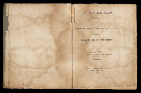 Diagrams and plans, illustrative of the principal battles and military affairs, treated of in Memoirs of my own times [Title page]