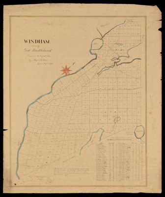 Windham: Formerly New Marblehead drawn from the original plan by Hugh D. McLellan