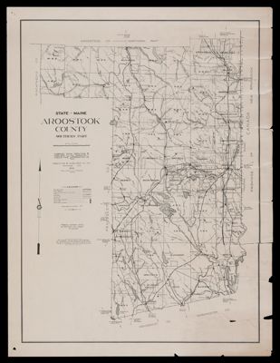 State of Maine: Aroostook County Southern Part Compiled from Prentiss & Carlisle Co. Inc. Surveys - U.S.G.S - and Information on File
