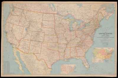 United States and adjoining portions of Canada and Mexico