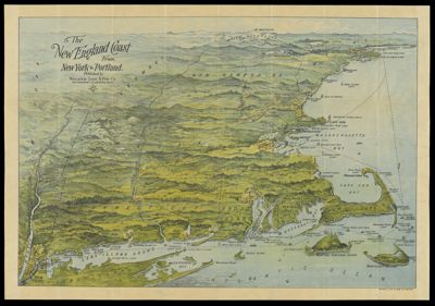 The New England Coast from New York to Portland