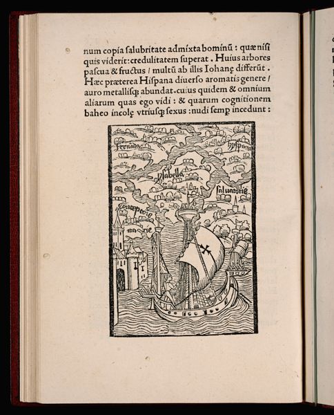 Salvatoris, Hyspana, Ysabella, Fernanda, Conceptois Marie [Salvadore, Hispaniola, Isabella, Fernanda, Conception Islands]