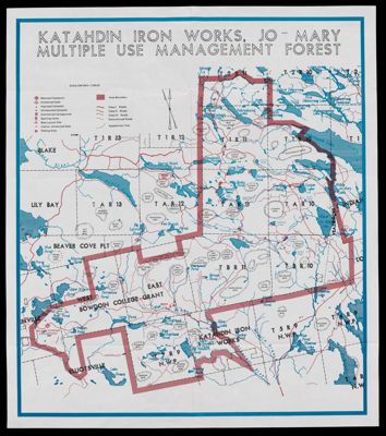 Katahdin Iron Works: Jo-Mary multiple use management forest.