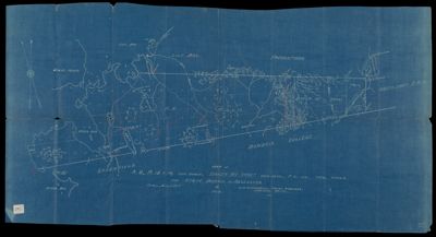 Map of A.2, R.13 & 14, Area 17402A., Baker Mt. Tract, Area 3029., P.L. 778, total 21209A, for State Board of Assessors
