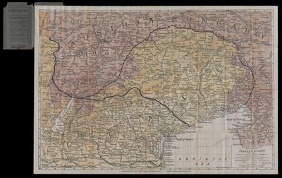Rand McNally war map of the Italian front : northern section : strategic map of the battle ground in northern Italy from Swiss border to Adriatic Sea