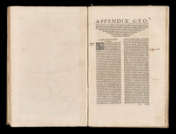 Appendix geographica, in qua tres orbis partes sigillatim...