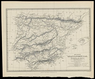 Ancient Spain & Portugal Hispania or Iberia by Philip Smith published under the superintendence of the Society for the Diffusion of Useful Knowledge