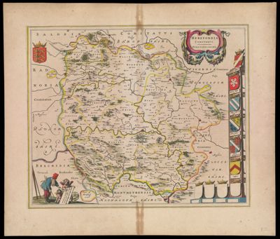 Herefordia Comitatvs. Hereford-Shire.