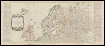 Europe Divided into its Empires, Kingdoms, States, Republics, & ca. by Thos. Kitchin, Hydrographer To the King with many Additions and Improvements from the latest Surveys and Observations.