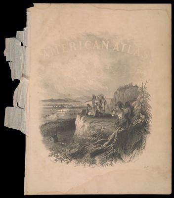 American Atlas [Frontispiece] from Johnson's New Illustrated (Steel Plate) Family Atlas