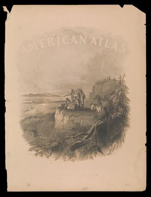 American Atlas [Frontispiece] from Johnson's New Illustrated (Steel Plate) Family Atlas
