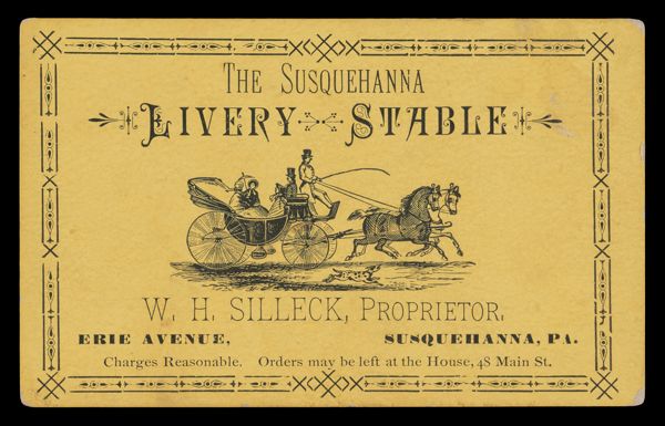 The Susquehanna Livery Stable