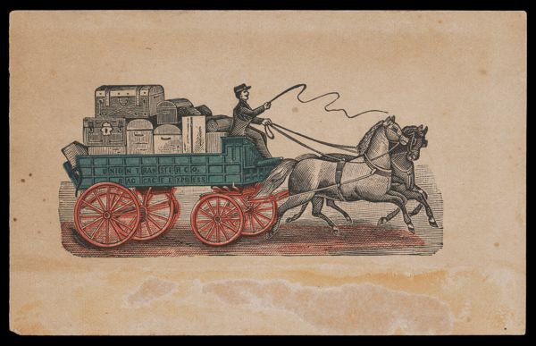 Union Transfer Company. Baggage Exress and General Railroad Ticket Agents.