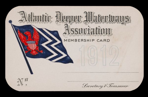 Atlantic Deeper Waterways Association Membership Card