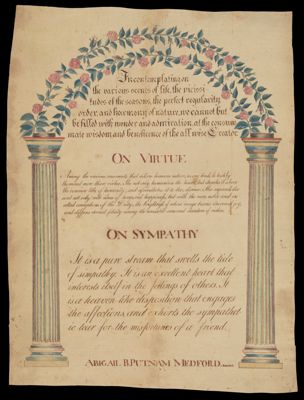 On Virtue, On Sympathy