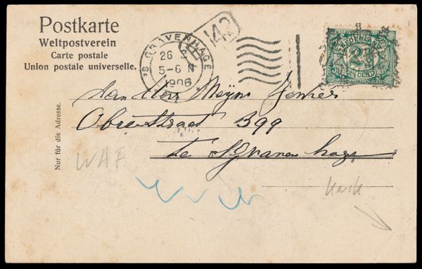 Postkarte Weltpostverein Carte Postale Union postale universelle