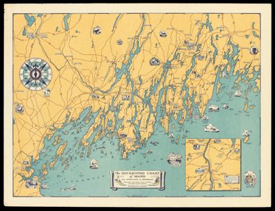 The Rockbound Coast of Maine from Portland to Monhegan published for the party boat 