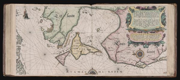 Caarte No. 26 || Chart number 26: Description of the shores of the sea of Courland and Livonia, with all the islands and gulfs between Memel (Neman) and Revel (Tallinn).