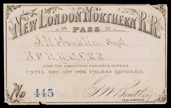 New London Northern R.R.