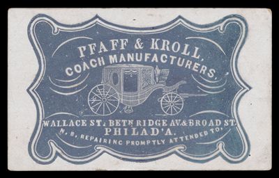 Pfaff & Kroll Coach Manufacturers