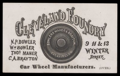 Cleveland Foundry Car Wheel Manufacturers