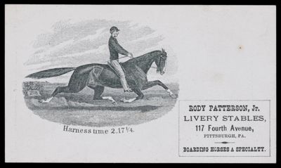 Rody Patterson, Jr. Livery Stables