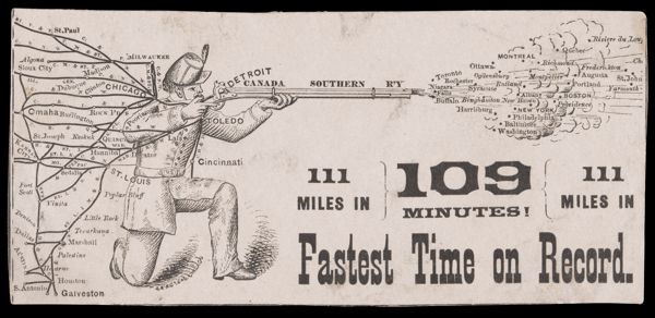 Canada Southern R'Y: 111 Miles in 109 Minutes! Fastest Time on Record.