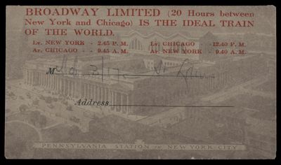 Broadway Limited (20 Hours between New York and Chicago) Is The Ideal Train Of The World