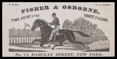 Fisher & Osborne, Manufacturers and Dealers in all kinds of Harness...