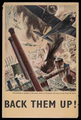 Back Them Up! The bombing in daylight of the power station at Knapsack, Germany by the Royal Air Force.