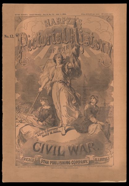 Harper's Pictorial History of The Civil War Star Series. Vol. II, No. 12, July 2, 1894