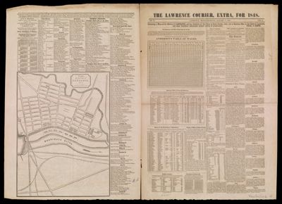 The Lawrence Courier, Extra for 1848