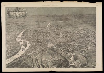 Rome in 1889 [Supplement to Harper's Bazar, June 7, 1890]