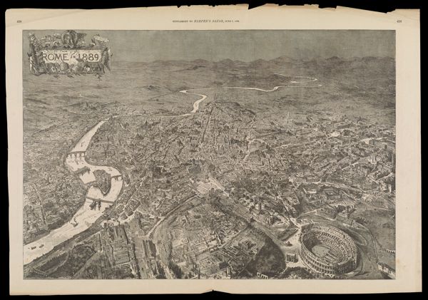 Rome in 1889 [Supplement to Harper's Bazar, June 7, 1890]