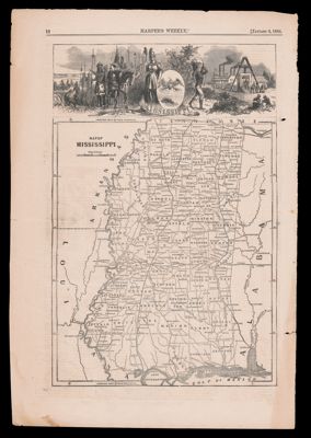 Map of Mississippi