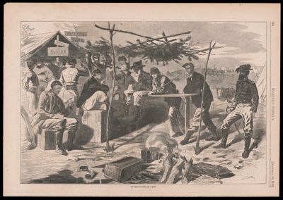 Thanksgiving in camp