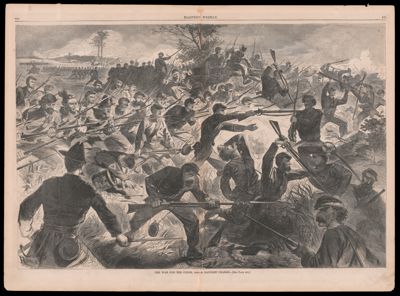 The war for the union, 1862 - a bayonet charge