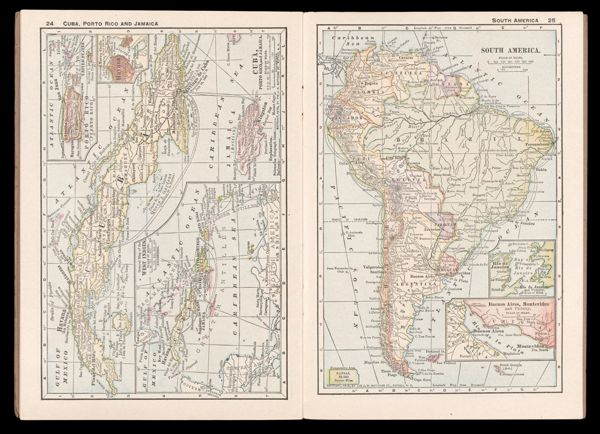 Cuba, Porto Rico and Jamaica / South America