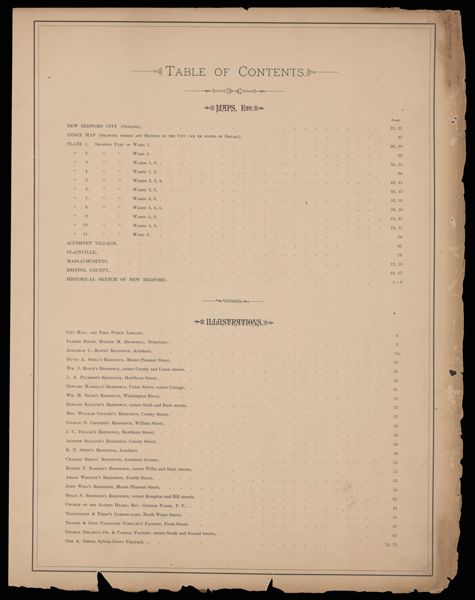 Table of Contents