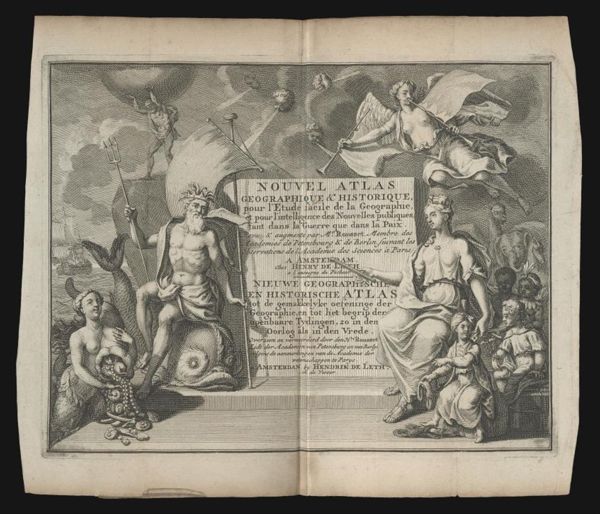 Nouvel atlas geographique & historique, pour l'Etude facile de la geographie, et pour l'intelligence des nouyelles publiques tant dans la Guerre que dans la Paix... || Nieuwe geographische en historiche atlas tot de...