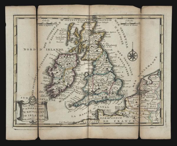 Les Royaemes d' Angleterre d' Escosse et d' Irlande avec Partie de la France et de Pays Bas
