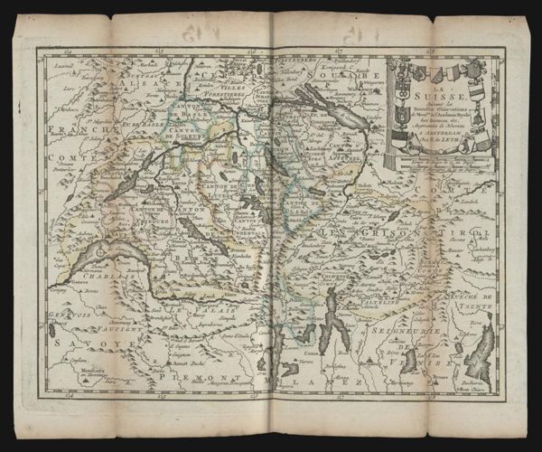 La Suisse, suivant les nouvelles observations de Messrs. de l'Academie Royale des Sciences, etc. Augmentées de Nouveau...