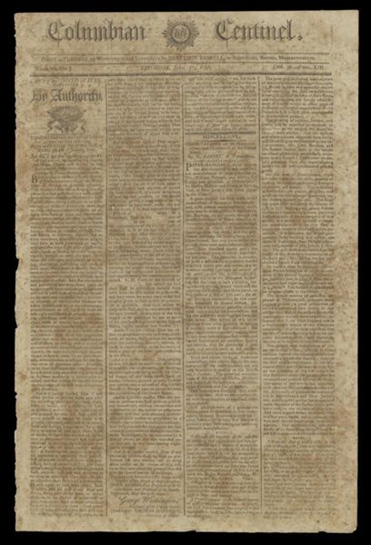 Columbian Centinel.