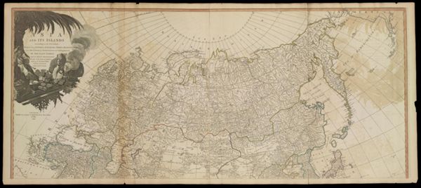 Asia and Its Islands according to D'Anville; Divided into Empires, Kingdoms, States, Regions, &c. with The European Possesions and Settlements In The East Indies and An Exact Delineation of all the Discoveries made in the Eastern Parts By The English under Capt. Cook.