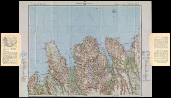 Uppdráttur Íslands: Aðalkort Bl.4, Miðnorðurland